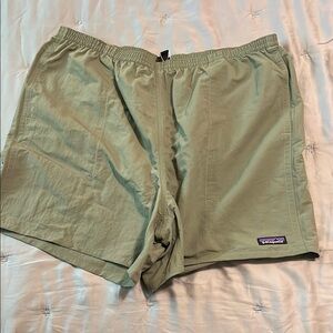 Patagonia Sage Green Relaxed Shorts